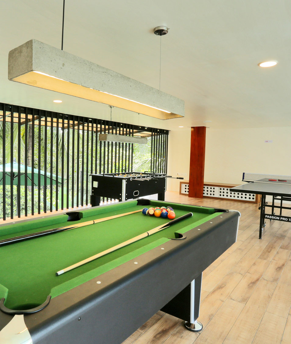 Resort with Snooker in Wayanad